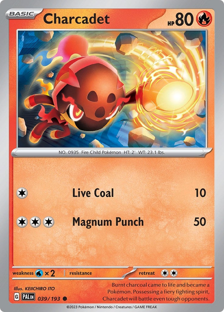 Image for Charcadet (039/193) - Pokemon