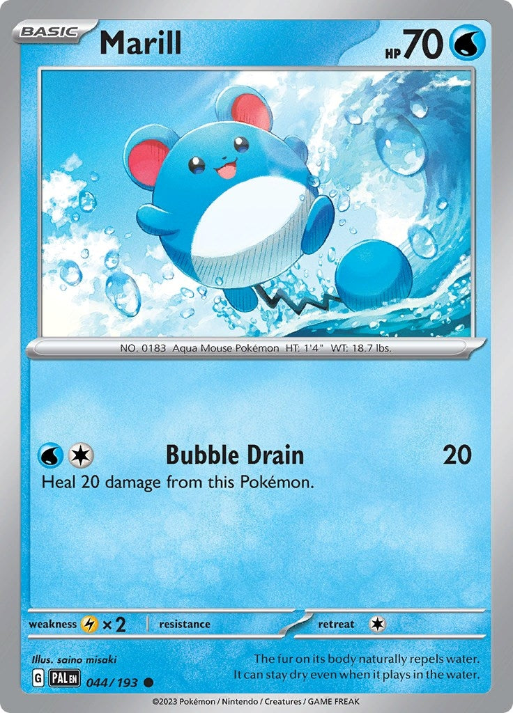 Image for Marill (044/193) - Pokemon