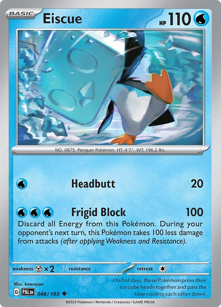 Image for Eiscue (048/193) - Pokemon