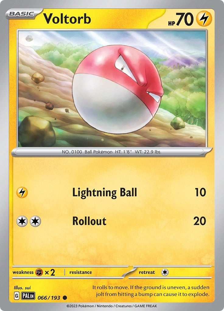 Image for Voltorb (066/193) - Pokemon