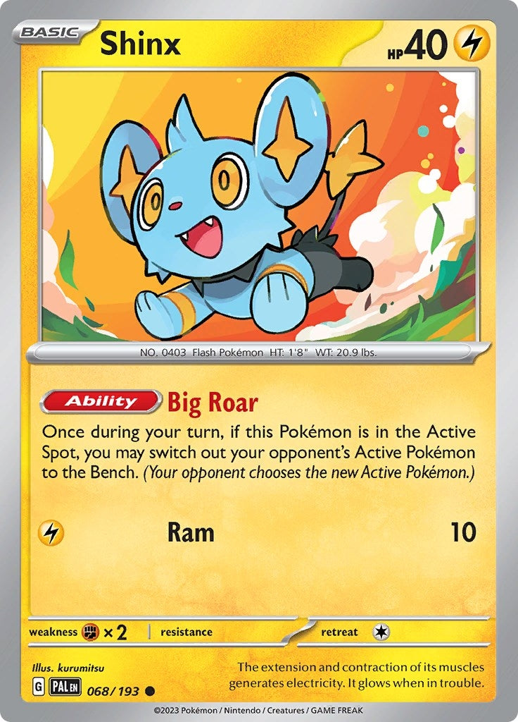 Image for Shinx (068/193) - Pokemon