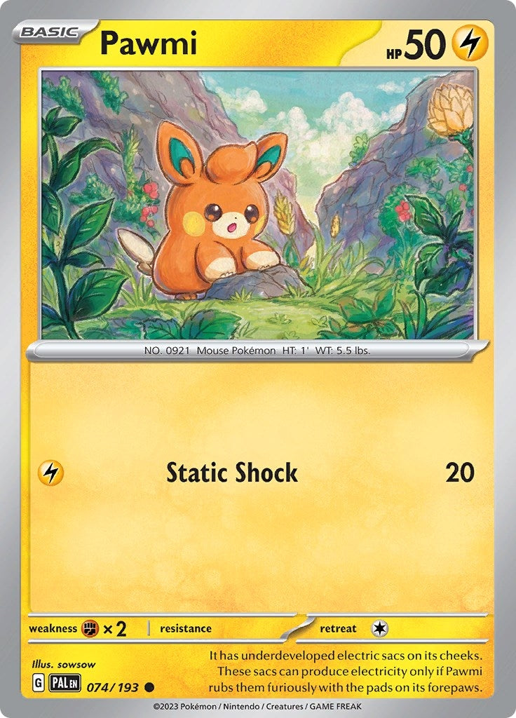 Image for Pawmi (074/193) - Pokemon