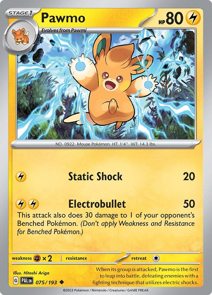 Image for Pawmo (075/193) - Pokemon