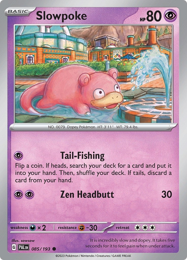 Image for Slowpoke (085/193) - Pokemon