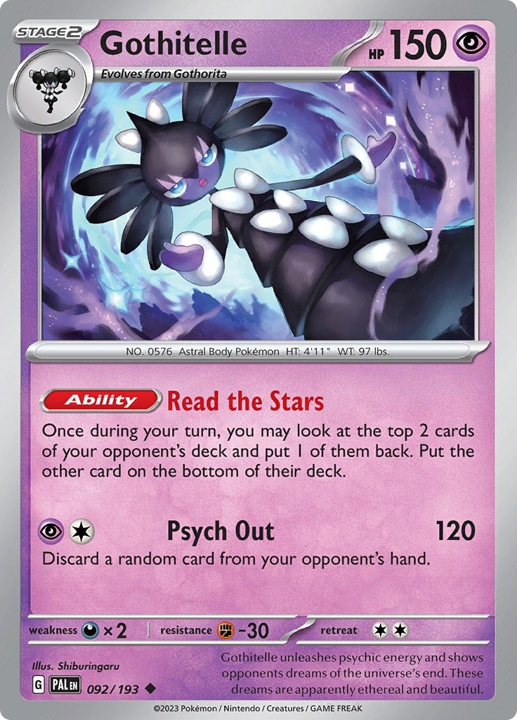 Image for Gothitelle (092/193) - Pokemon