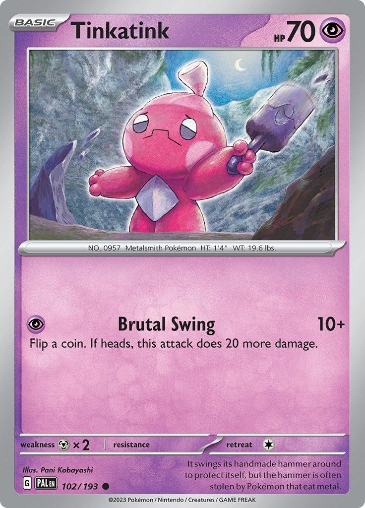 Image for Tinkatink (102/193) - Pokemon