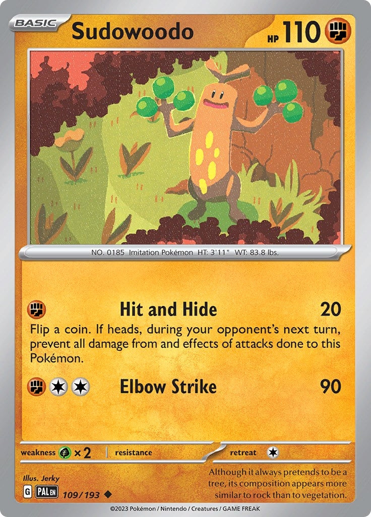 Image for Sudowoodo (109/193) - Pokemon