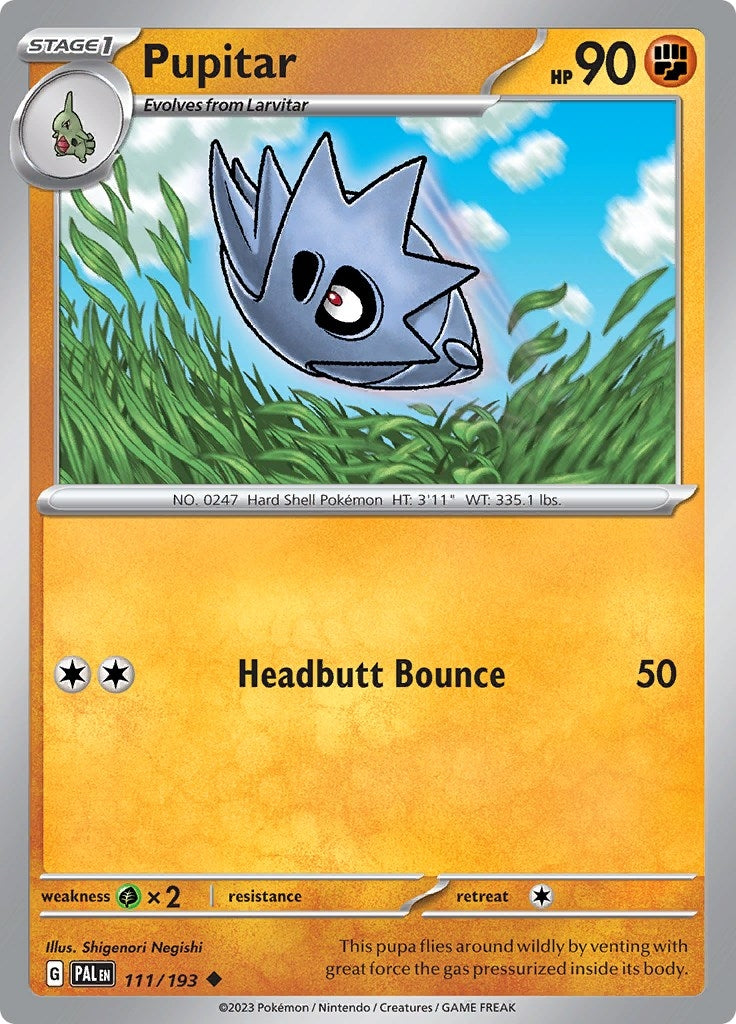 Image for Pupitar (111/193) - Pokemon