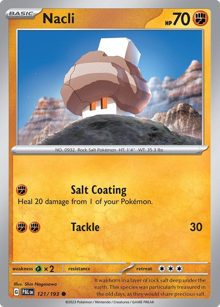Image for Nacli (121/193) - Pokemon