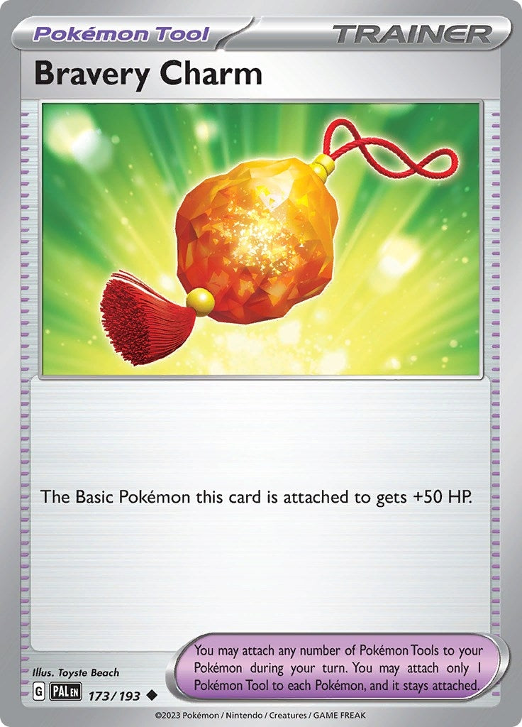 Image for Bravery Charm (173/193) - Pokemon