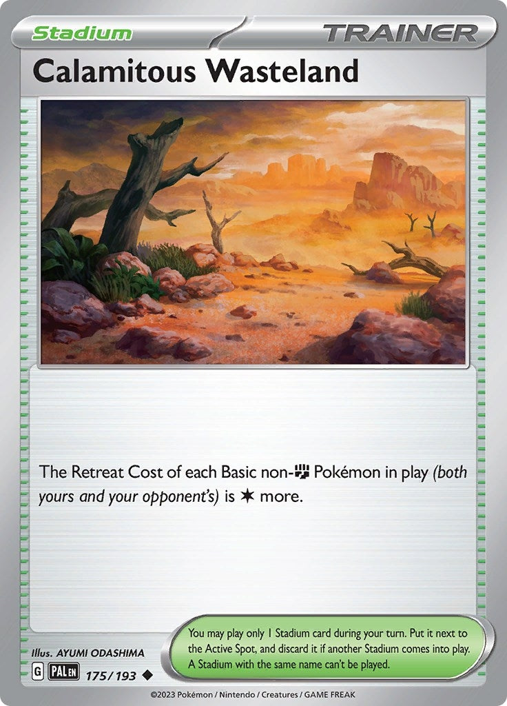 Image for Calamitous Wasteland (175/193) - Pokemon