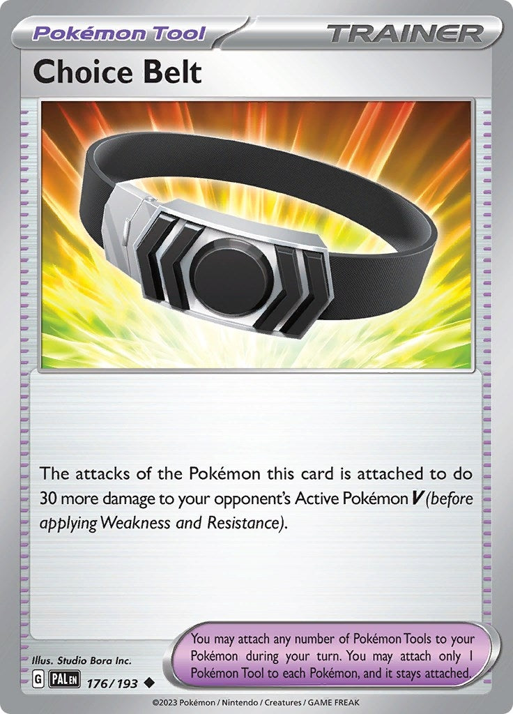 Image for Choice Belt (176/193) - Pokemon