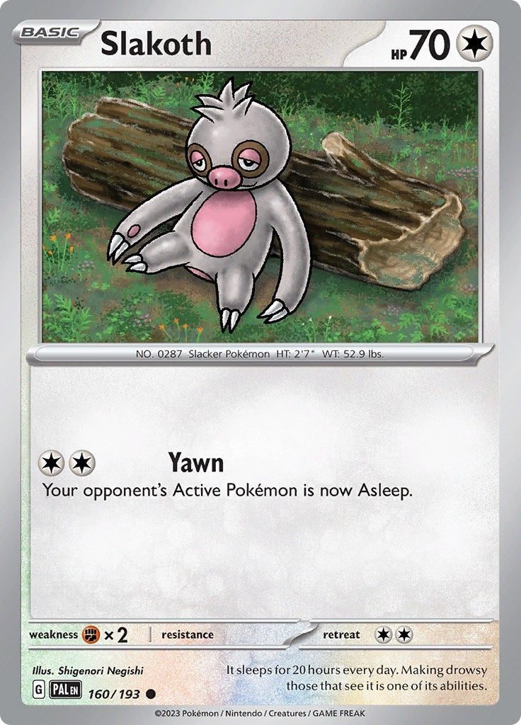 Image for Slakoth (160/193) - Pokemon