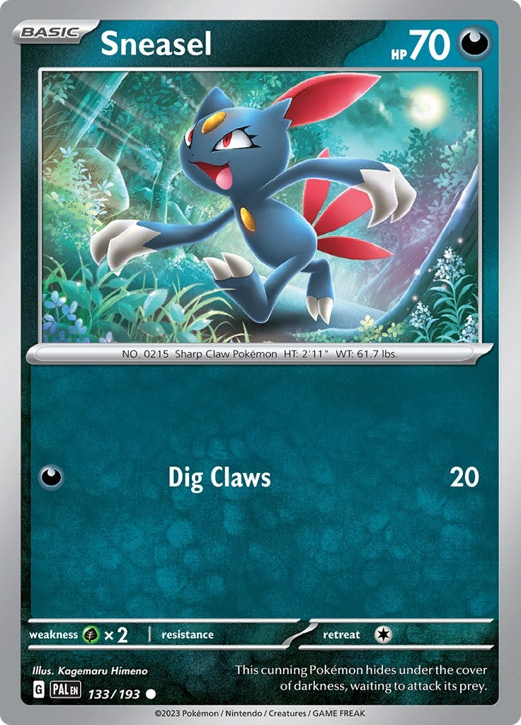 Image for Sneasel (133/193) - Pokemon