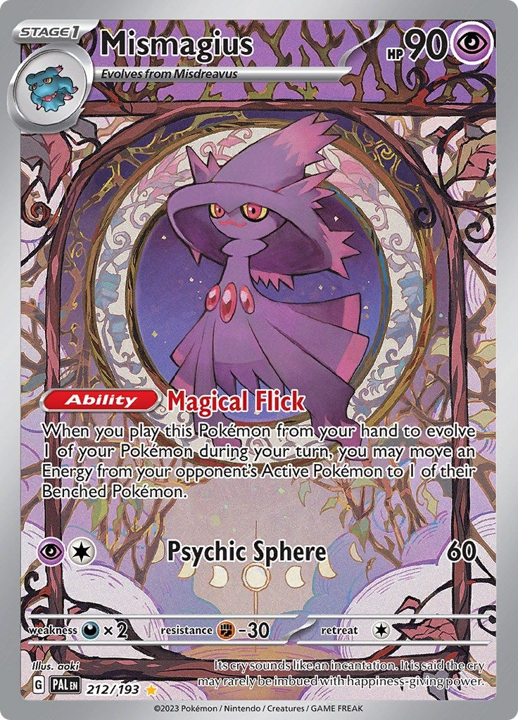 Image for Mismagius (212/193) - Pokemon