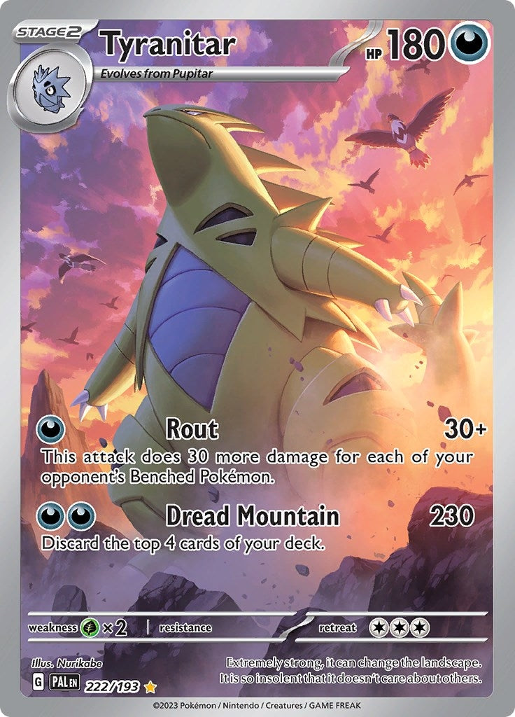 Image for Tyranitar (222/193) - Pokemon