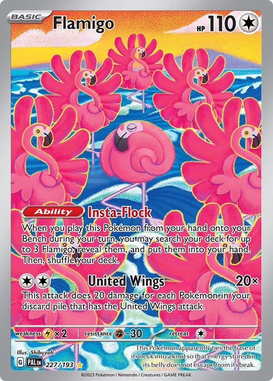 Image for Flamigo (227/193) - Pokemon