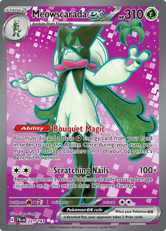 Image for Meowscarada ex (231/193) - Pokemon