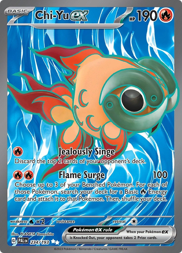 Image for Chi-Yu ex (234/193) - Pokemon