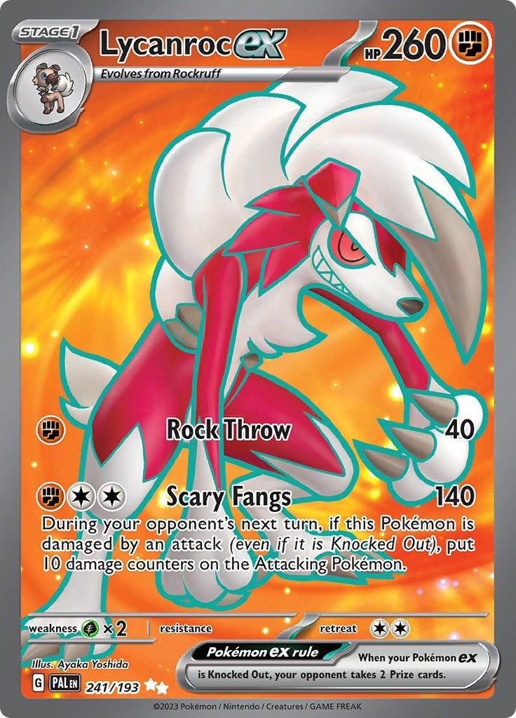Image for Lycanroc ex (241/193) - Pokemon