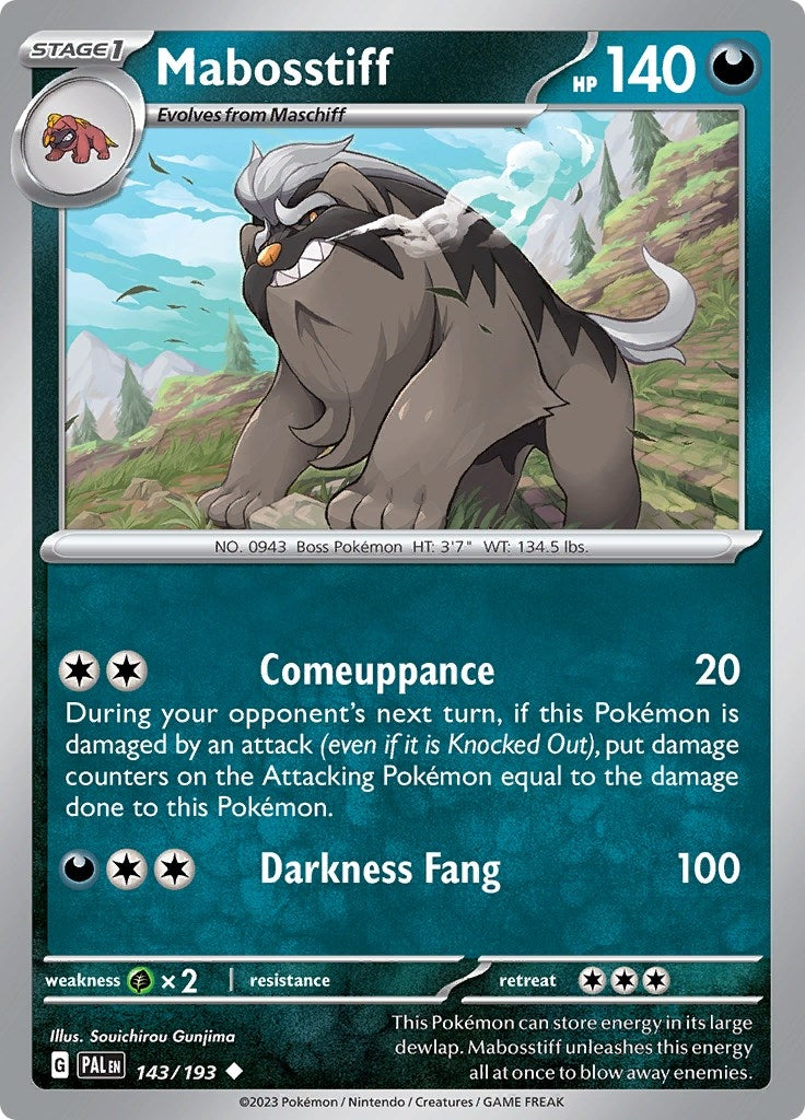 Image for Mabosstiff (143/193) - Pokemon