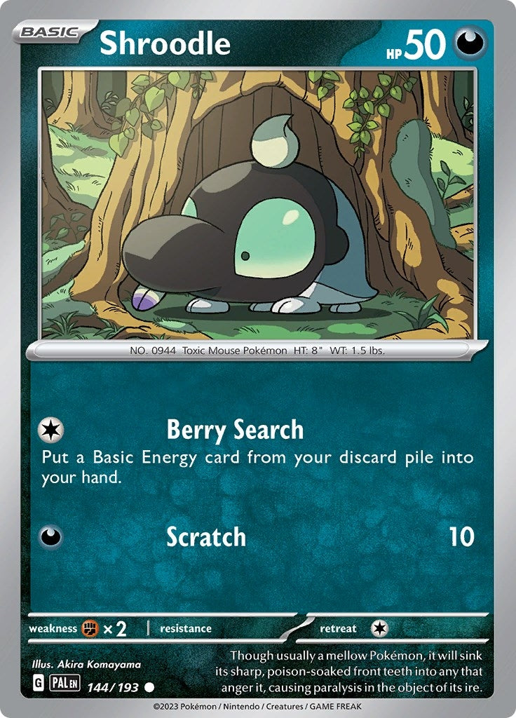 Image for Shroodle (144/193) - Pokemon
