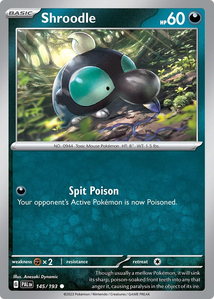 Image for Shroodle (145/193) - Pokemon