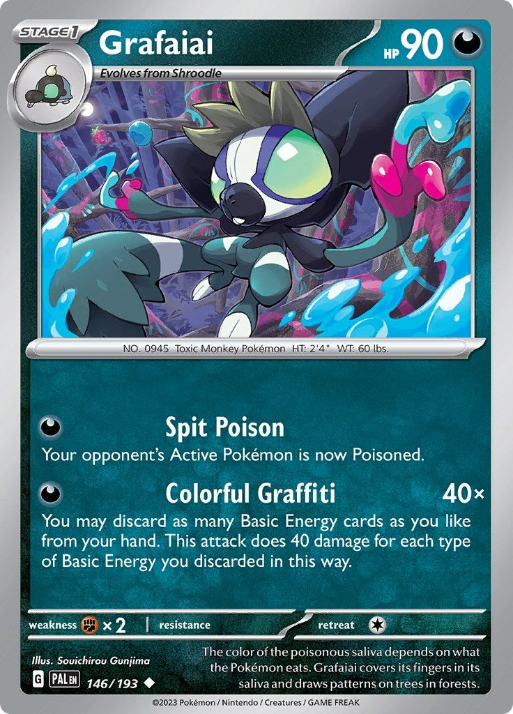 Image for Grafaiai (146/193) - Pokemon
