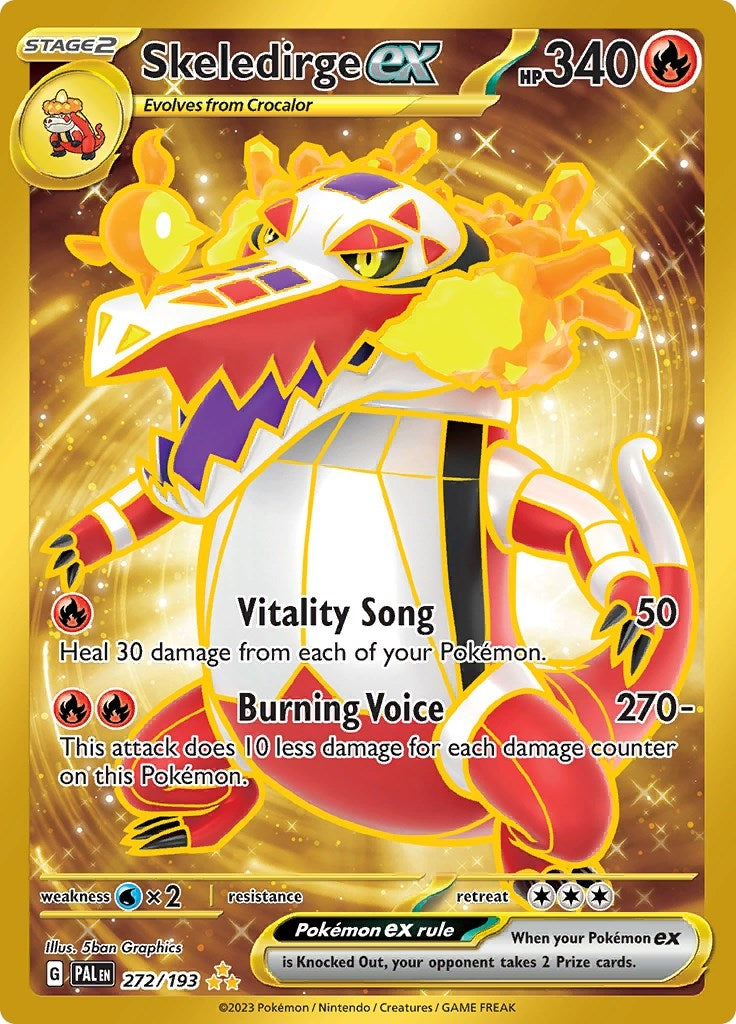 Image for Skeledirge ex (272/193) - Pokemon