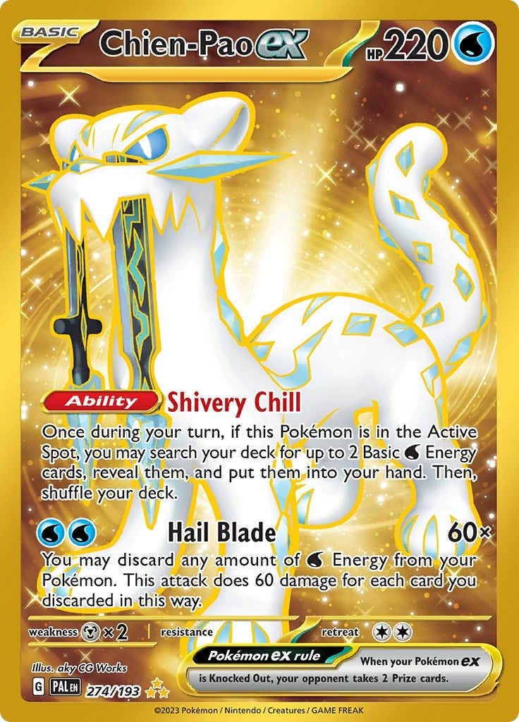 Image for Chien-Pao ex (274/193) - Pokemon