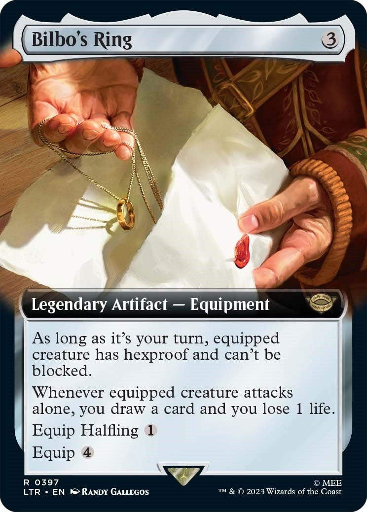 Image for Bilbo's Ring (Extended Art) (397) - Magic: The Gathering