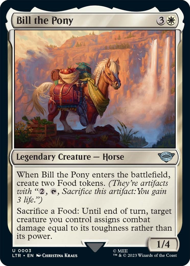 Image for Bill the Pony (3) - Magic: The Gathering