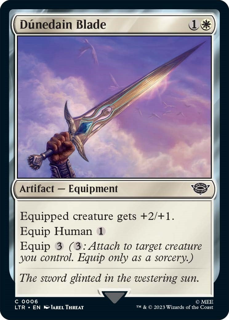 Image for Dunedain Blade (6) - Magic: The Gathering