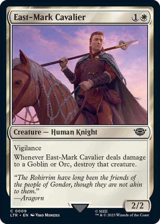 Image for East-Mark Cavalier (9) - Magic: The Gathering