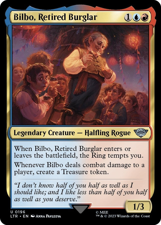Image for Bilbo, Retired Burglar (196) - Magic: The Gathering