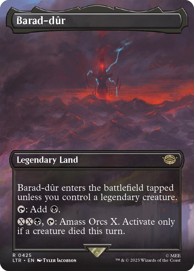 Image for Barad-dur (0425) (Borderless) (425) - Magic: The Gathering