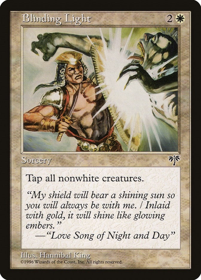 Image for Blinding Light - Magic: The Gathering