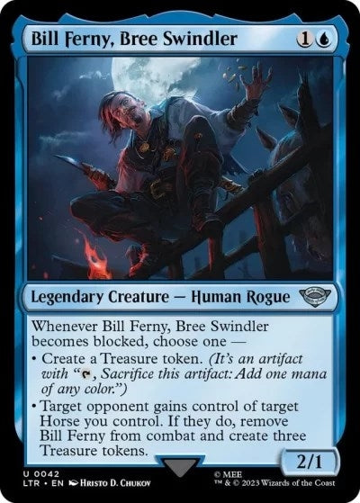 Image for Bill Ferny, Bree Swindler (42) - Magic: The Gathering