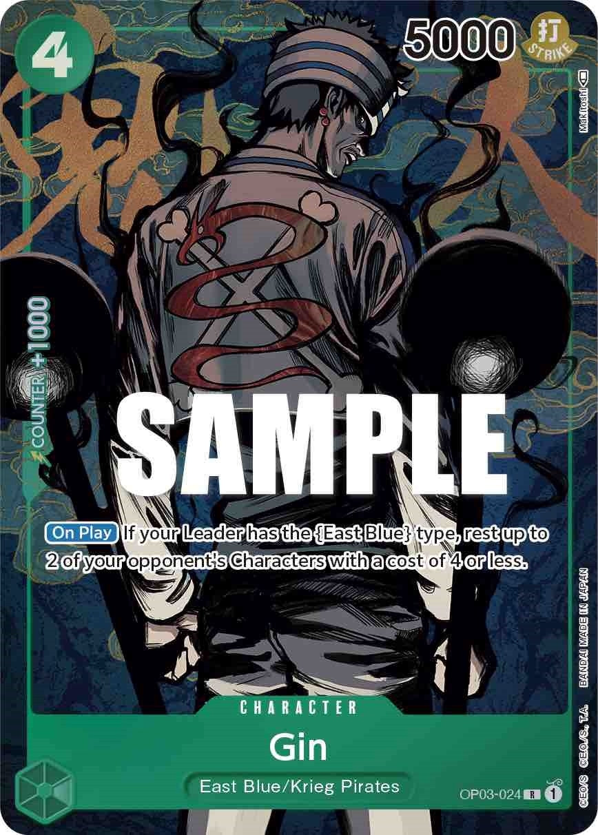 Image for Gin (Alternate Art) (OP03-024) - One Piece Card Game