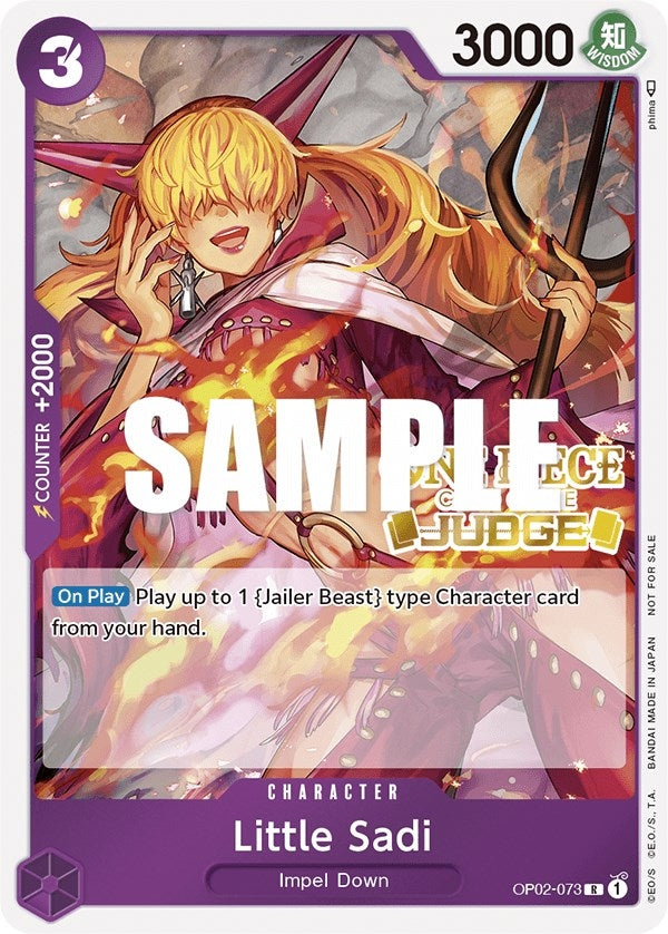 Image for Little Sadi (Judge) (OP02-073) - One Piece Card Game