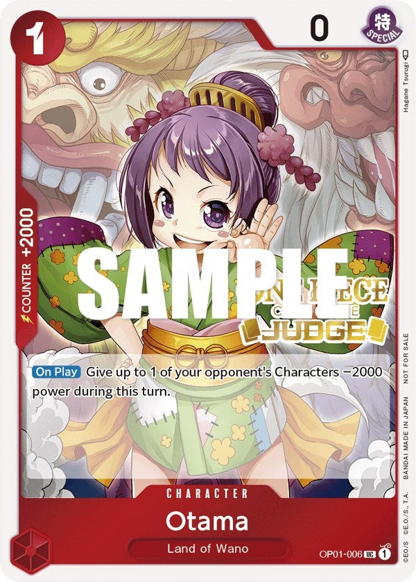 Image for Otama (Judge) (OP01-006) - One Piece Card Game