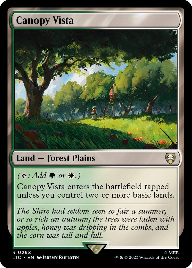 Image for Canopy Vista (298) - Magic: The Gathering