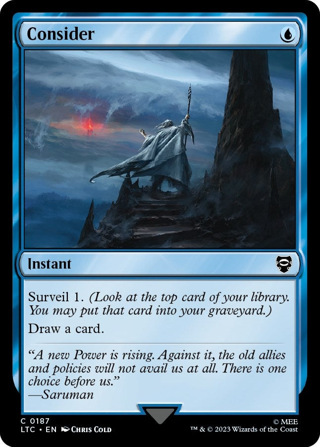 Image for Consider (187) - Magic: The Gathering