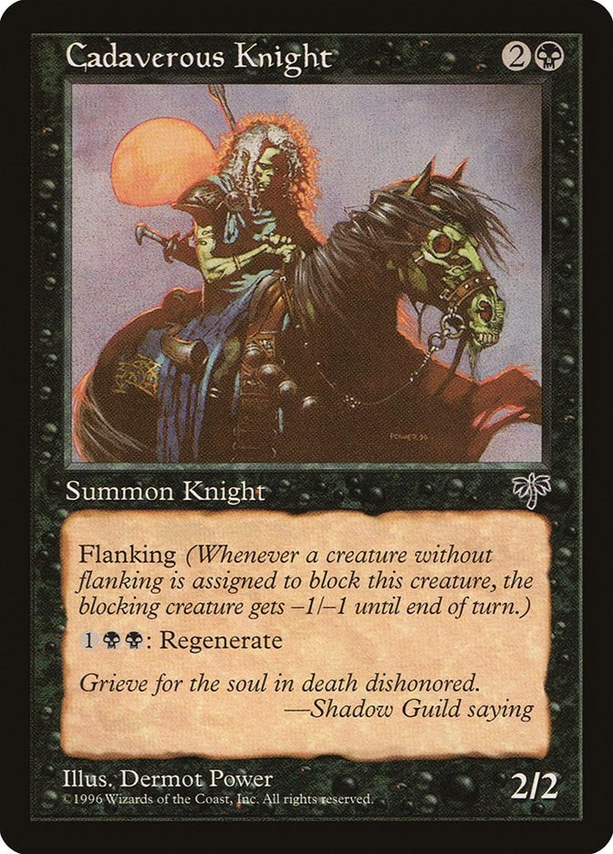 Image for Cadaverous Knight - Magic: The Gathering
