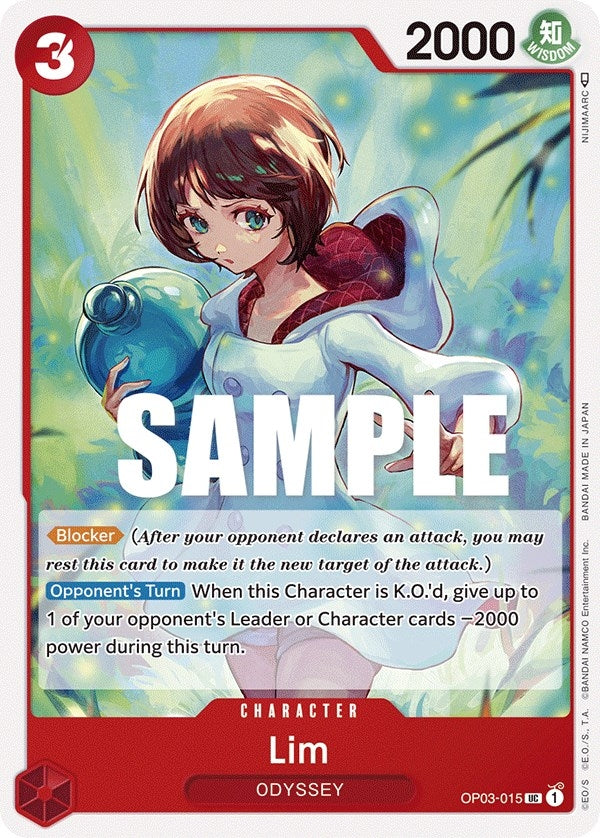 Image for Lim (OP03-015) - One Piece Card Game