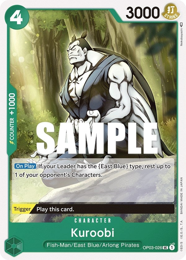 Image for Kuroobi (OP03-026) - One Piece Card Game