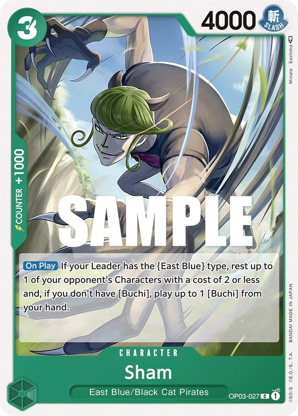 Image for Sham (OP03-027) - One Piece Card Game