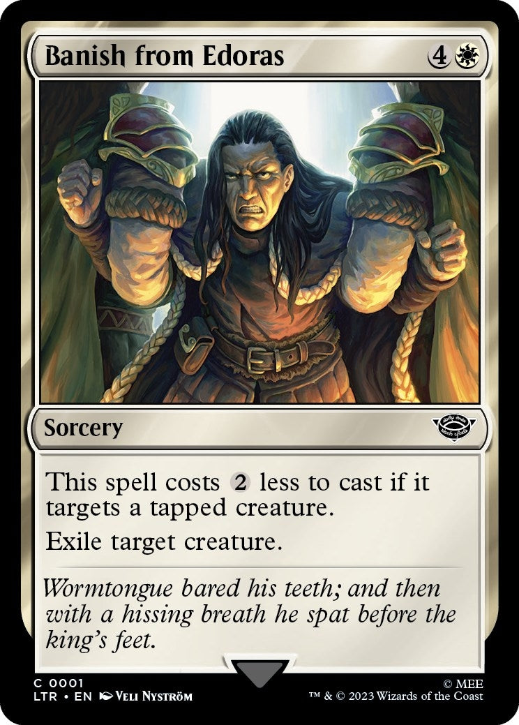 Image for Banish from Edoras (1) - Magic: The Gathering