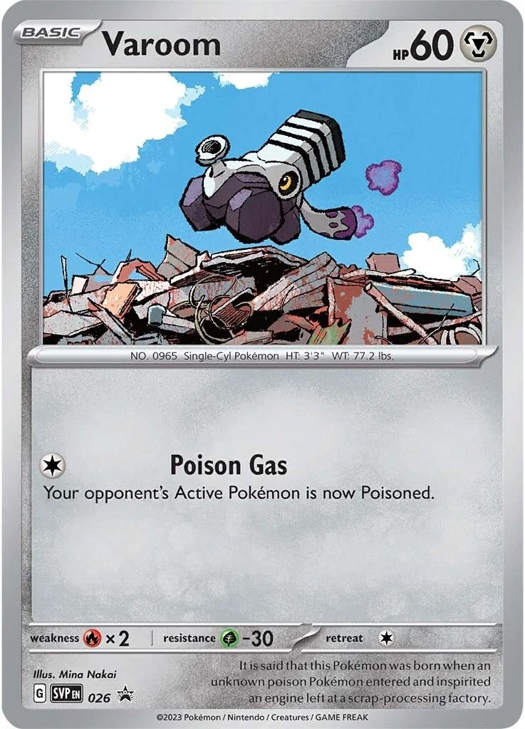 Image for Varoom (026) - Pokemon