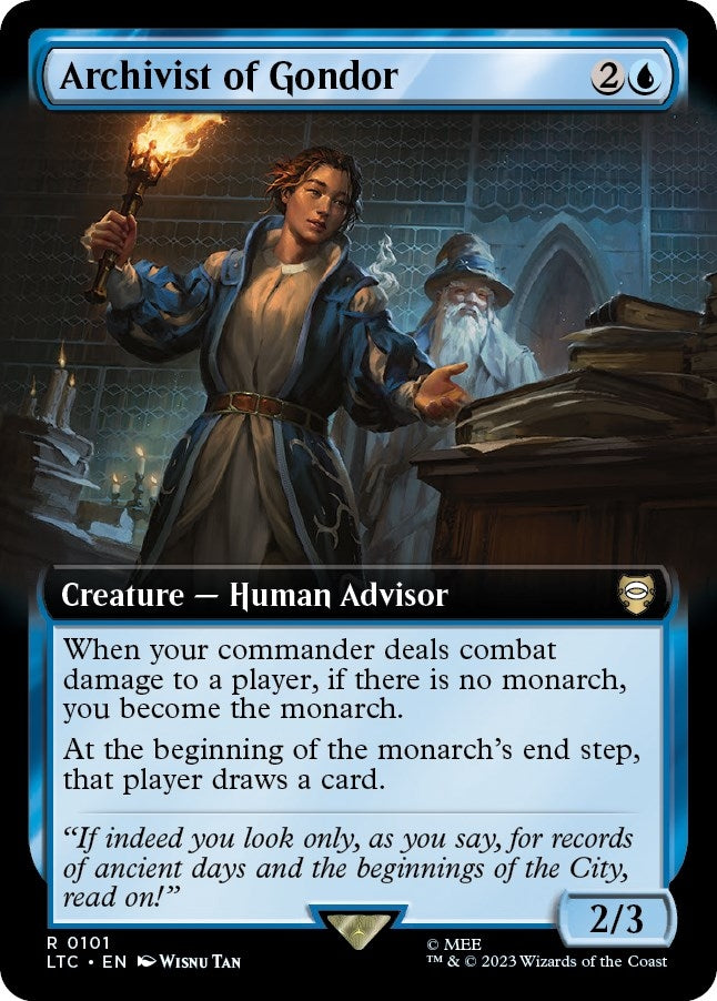 Archivist of Gondor (Extended Art) (101)